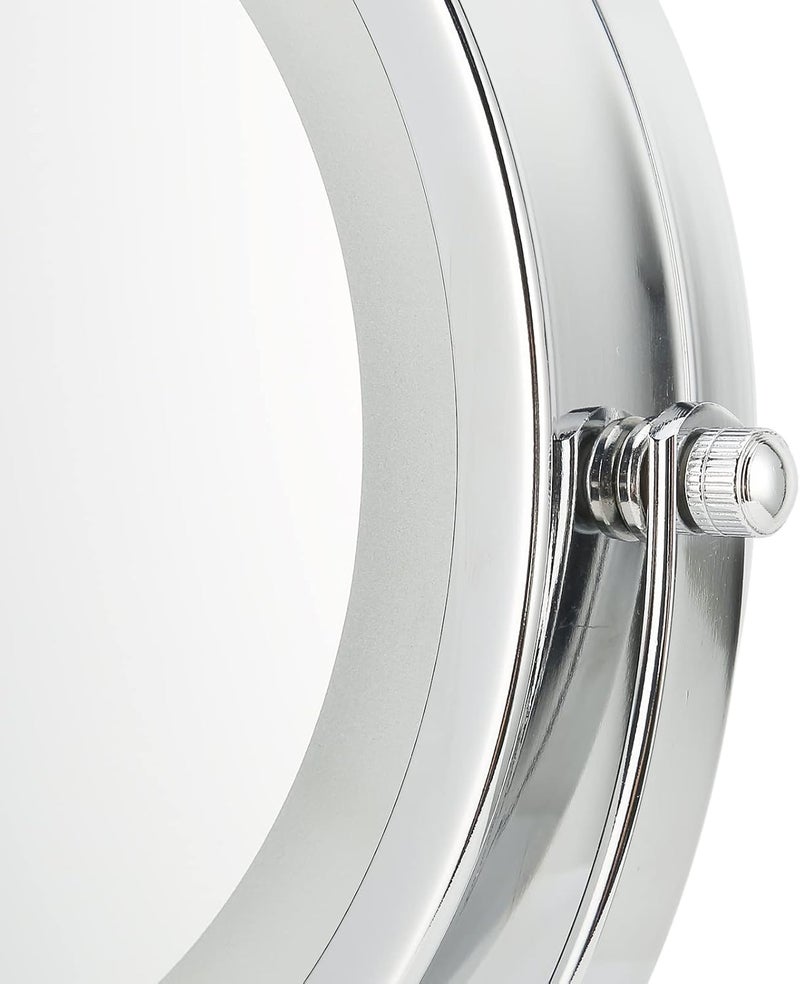 تصميم للاستخدام طويل الأمد مرآة مكياج LED بتكبير 1X/7X - مرآة واقفة مزدوجة الوجه للاستخدام في المنزل والحمام مواد مطورة مضادة للتآكل اليومي - Image 3