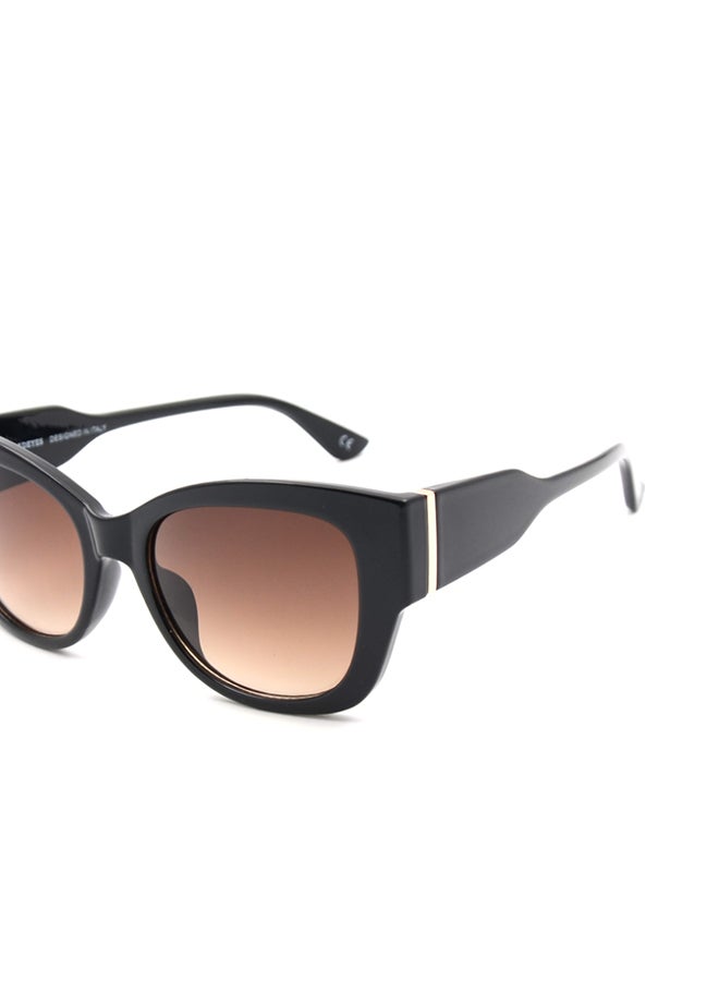 MADEYES نظارات شمسية للنساء بحماية من الأشعة فوق البنفسجية EE21P034-2 - أسود - Image 2