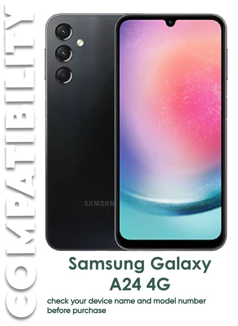 ACLIX 2 Pieces Antistatic ESD Dustproof Premium Quality High Definition Tempered Glass Screen Protector Designed For Samsung Galaxy A24 4G - Image 3
