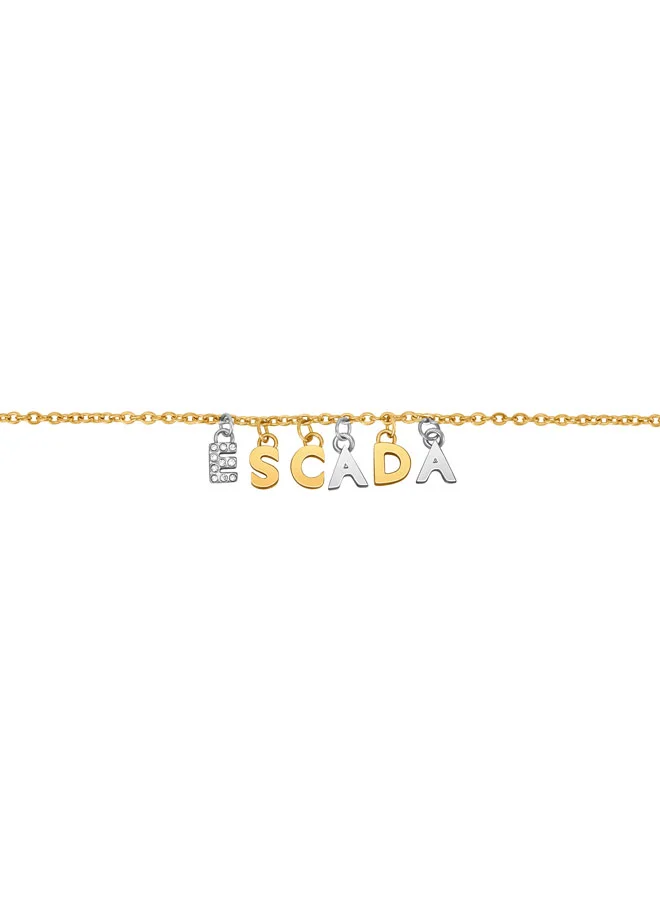 ESCADA Belle Silver & Gold Plated Stainless Steel Bracelet for Women 140mm