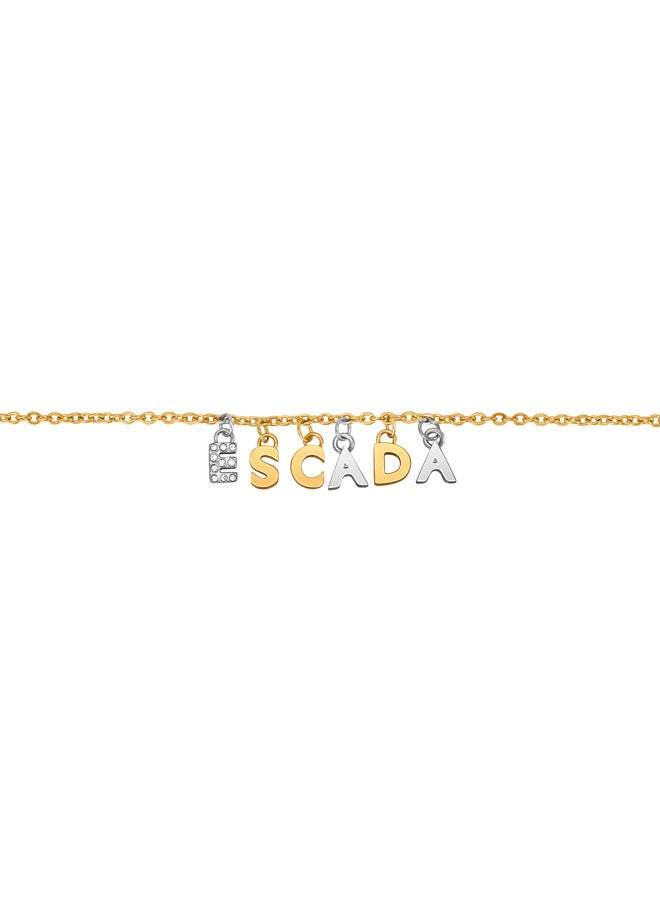 ESCADA Belle Silver & Gold Plated Stainless Steel Bracelet for Women 140mm - Image 2