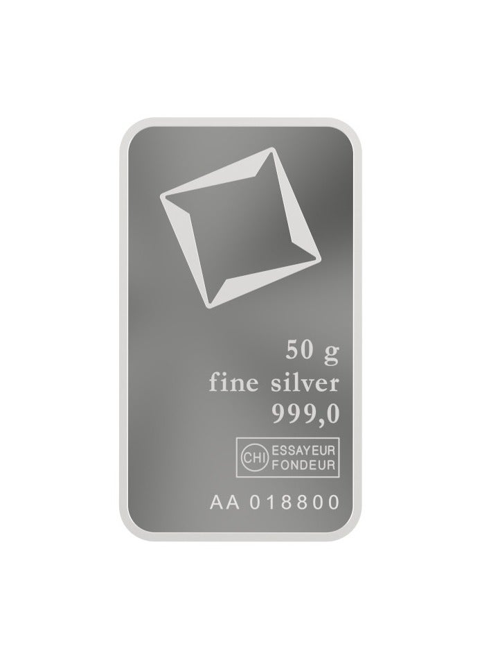 فالكامبي سبيكة فضة فالكامبي بنقاء 999 بوزن 50 غرام - Image 3