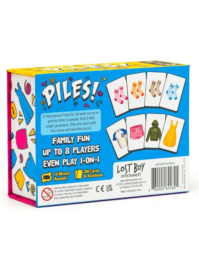 Piles! Fast-Paced Parent-Child Interactive Clothing Stacking Game - Image 3