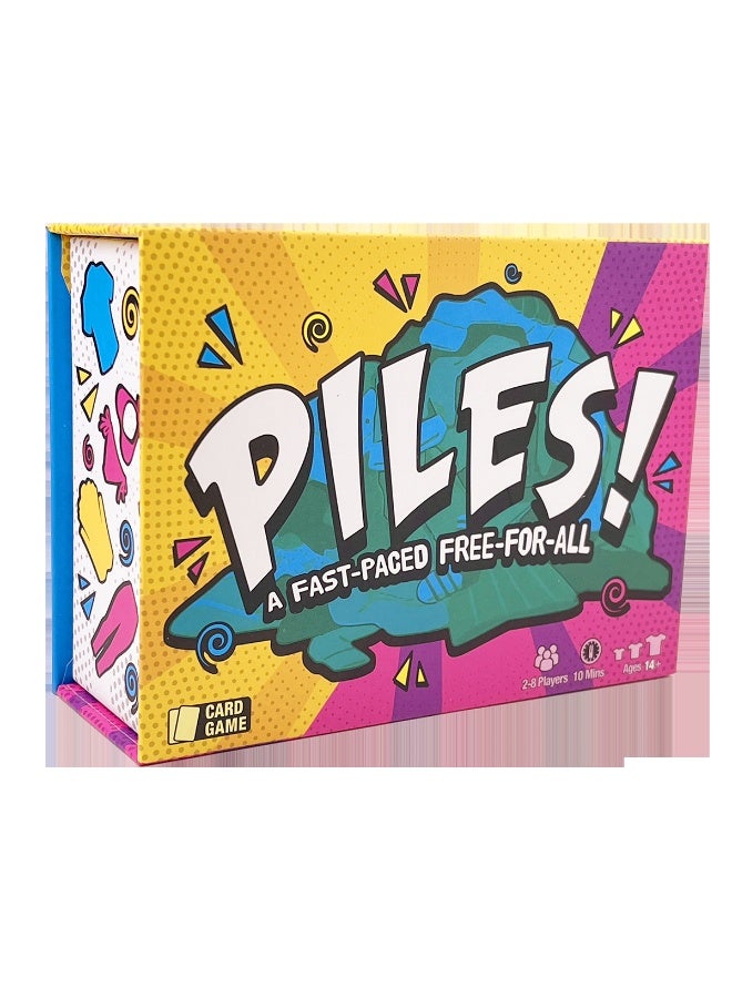Piles! Fast-Paced Parent-Child Interactive Clothing Stacking Game - Image 1