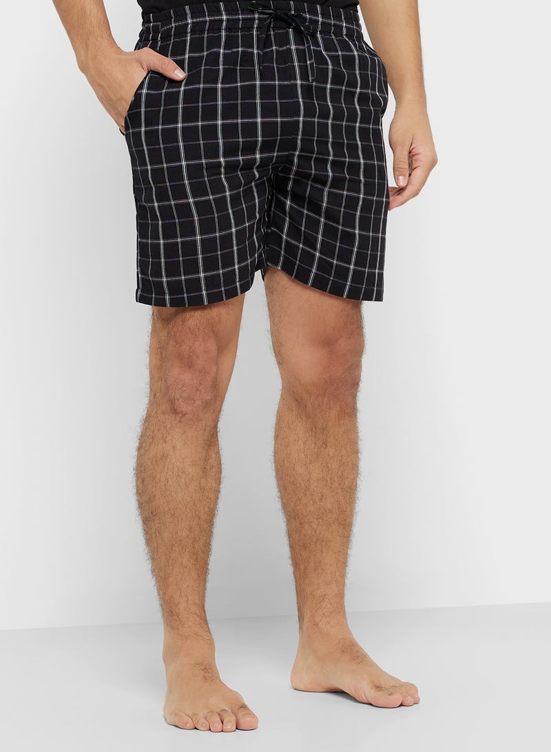 سفنتي فايف طقم بيجامة تي شيرت وشورت - Image 4