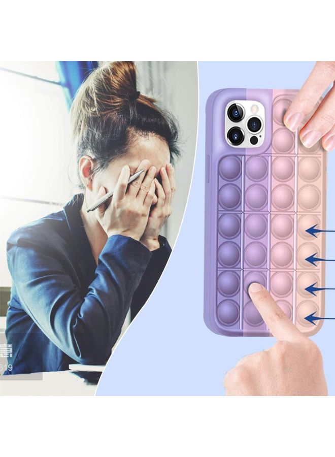 نيبمينينت غطاء حماية بتصميم لعبة الفقاعات لهاتف أبل آيفون 12 برو ماكس متعدد الألوان - Image 4