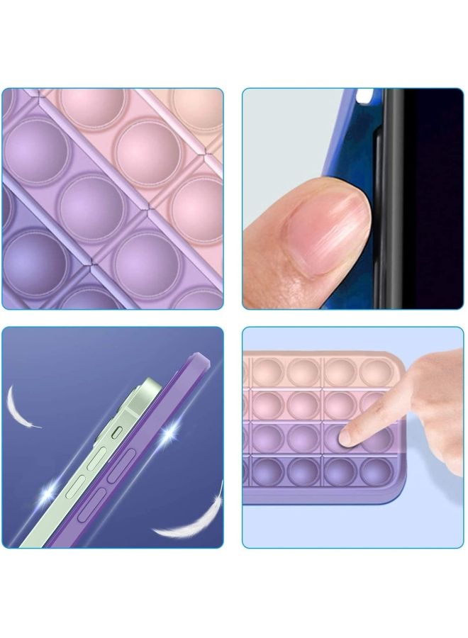 نيبمينينت غطاء حماية بتصميم لعبة الفقاعات لهاتف أبل آيفون 12 برو ماكس متعدد الألوان - Image 3