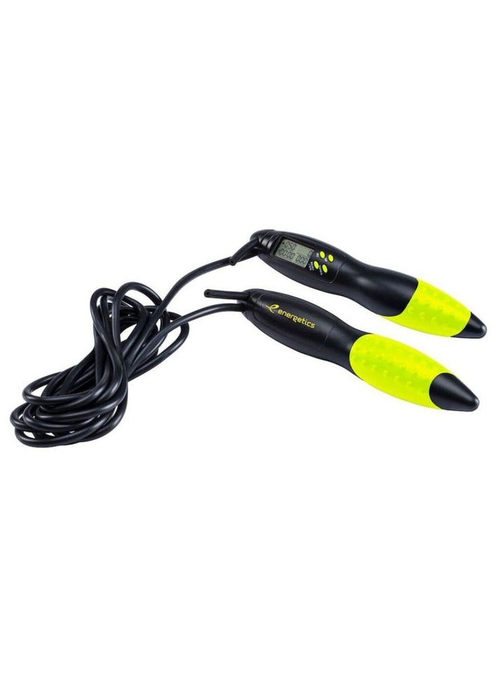 إنرجيتكس حبل القفز الرقمي - حبل القفز بسرعة قابلة للتعديل مع عداد LCD لتمارين القلب واللياقة البدنية وفقدان الوزن - مثالي للتدريبات المنزلية والصالة الرياضية