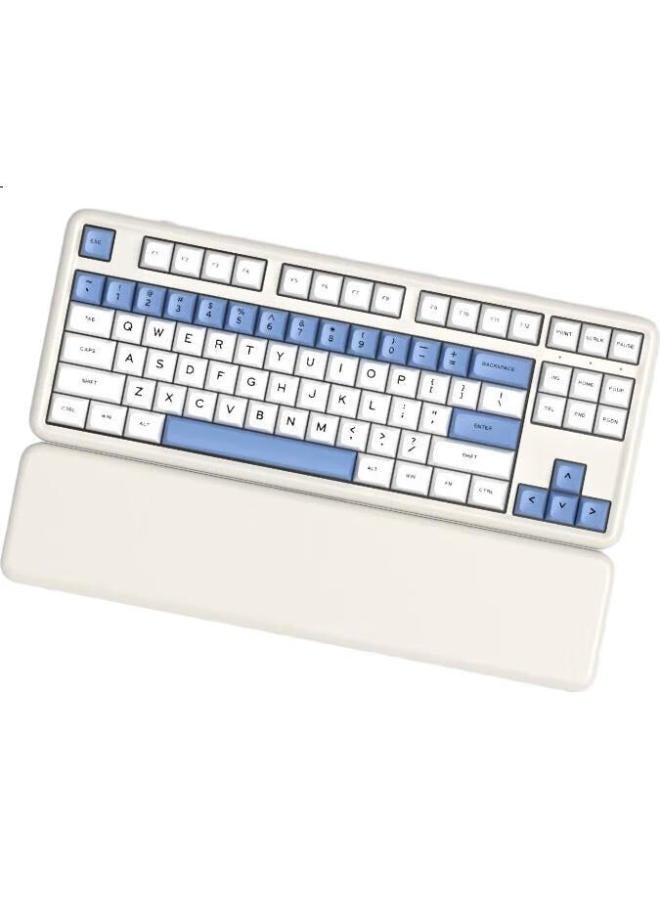 Ikbc Z300 Sky Blue Cherry Mechanical Keyboard Wired Gaming Office Keyboard 87 Keys Blue Switch - Image 1