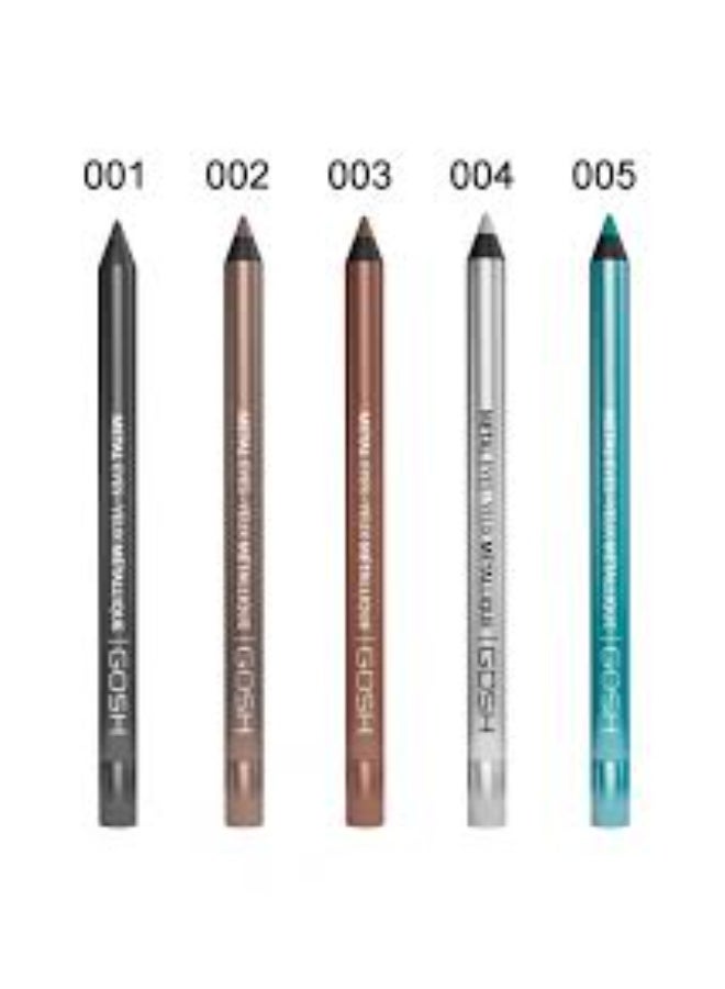 جوش كحل عيون معدني مقاوم للماء من جوش، لون 005 فيروزي، 1.2 غرام - Image 4