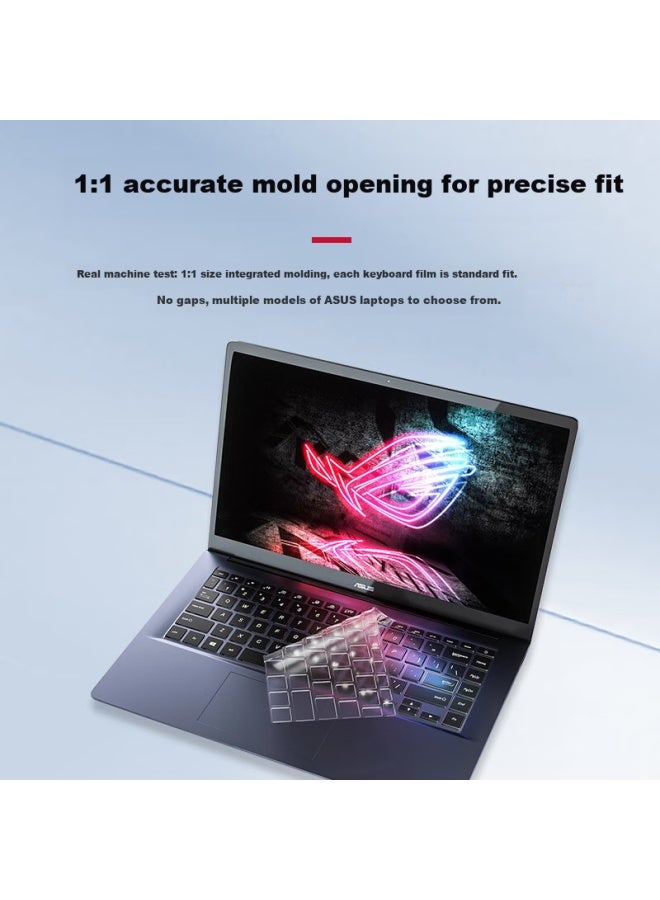Jplayer Asus Lingyao 14 Keyboard Film 14-Inch Laptop Keyboard Protective Film Dustproof High Definition High Transmittance Tpu - Image 2