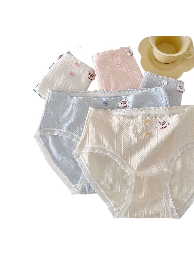 KUYING New Comfortable Skin friendly Breathable Underwear Set of 5 
