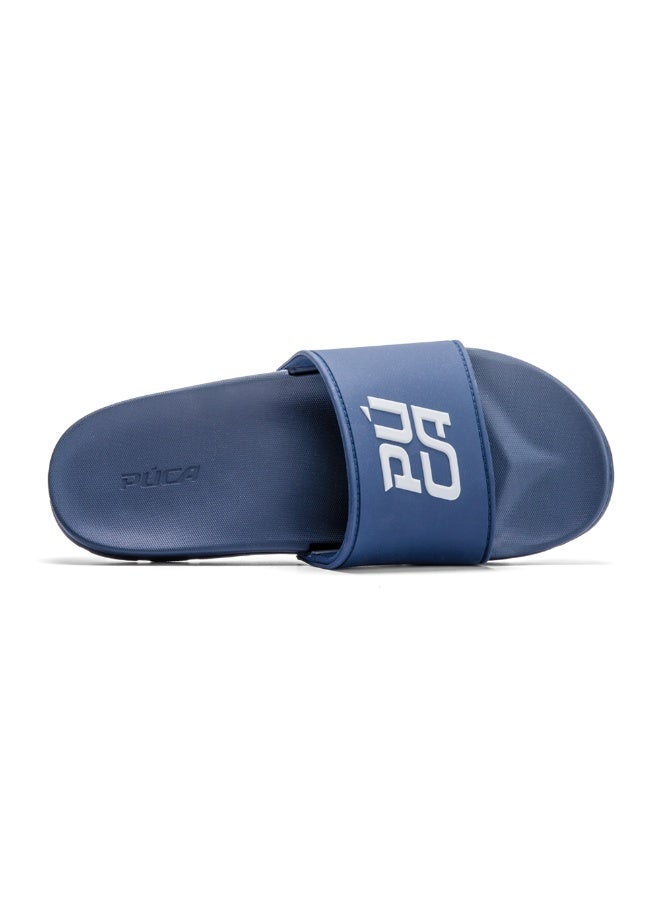 Puca Slider for Men Men's Flip Flop Durable and Light Weight With Maximum Grip Men's Slippers SLIDER001 Navy - Image 4