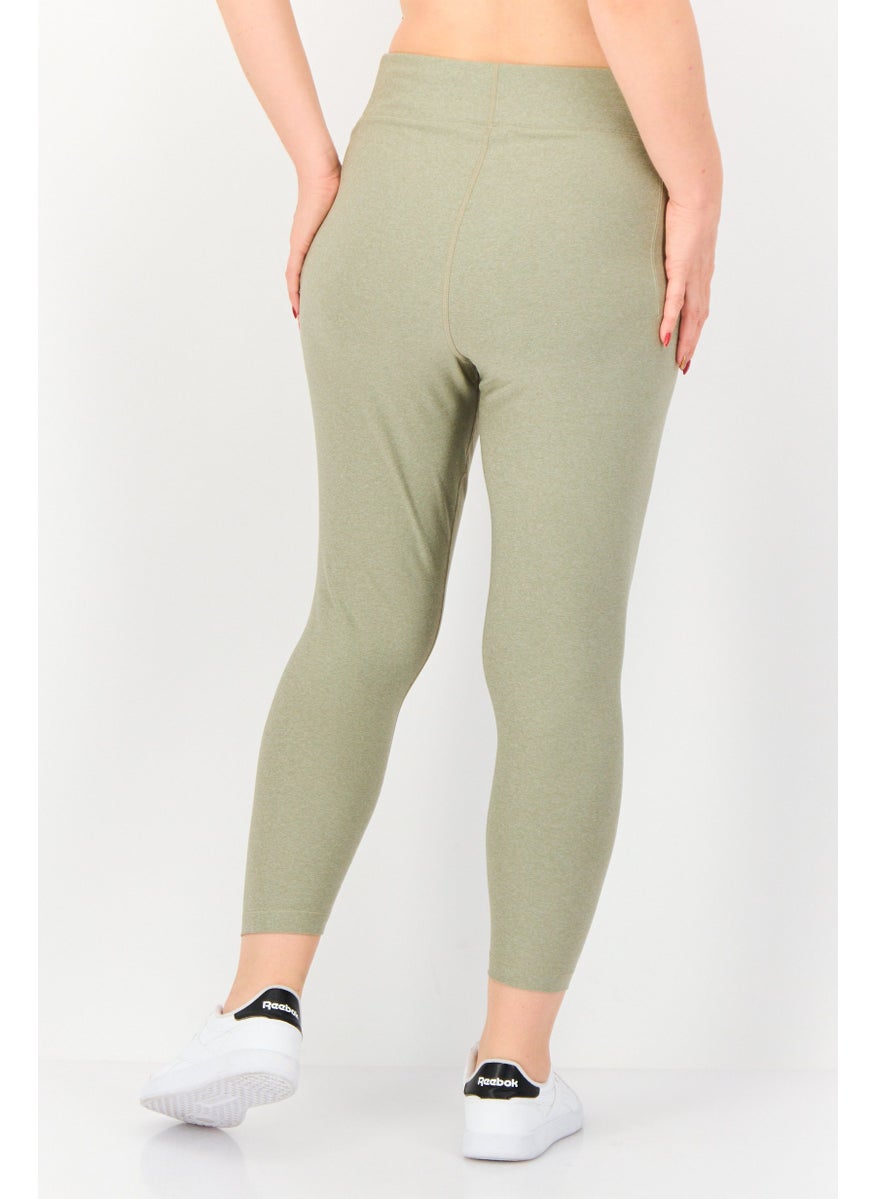 PUMA Women Sportswear Fit Pull On Training Leggings, Olive  - Image 2