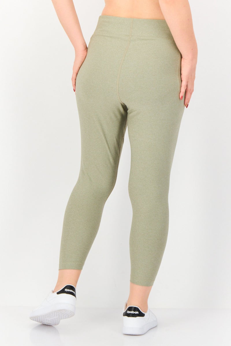 PUMA Women Sportswear Fit Pull On Training Leggings, Olive - Image 4