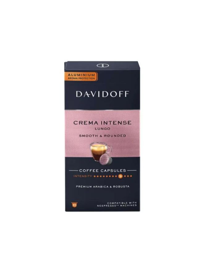دافيدوف كبسولات قهوة كريما إليجانت لونجو ٥٥ جم - عبوة من ١٠ كبسولات