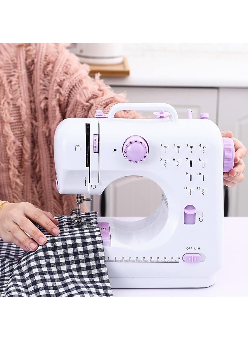 NBB GLOBAL TRADERS - Household Sewing Machine – 505 Upgrade Small Electric Mini Lockstitch Sewing Machine with Multifunction Features - Image 1