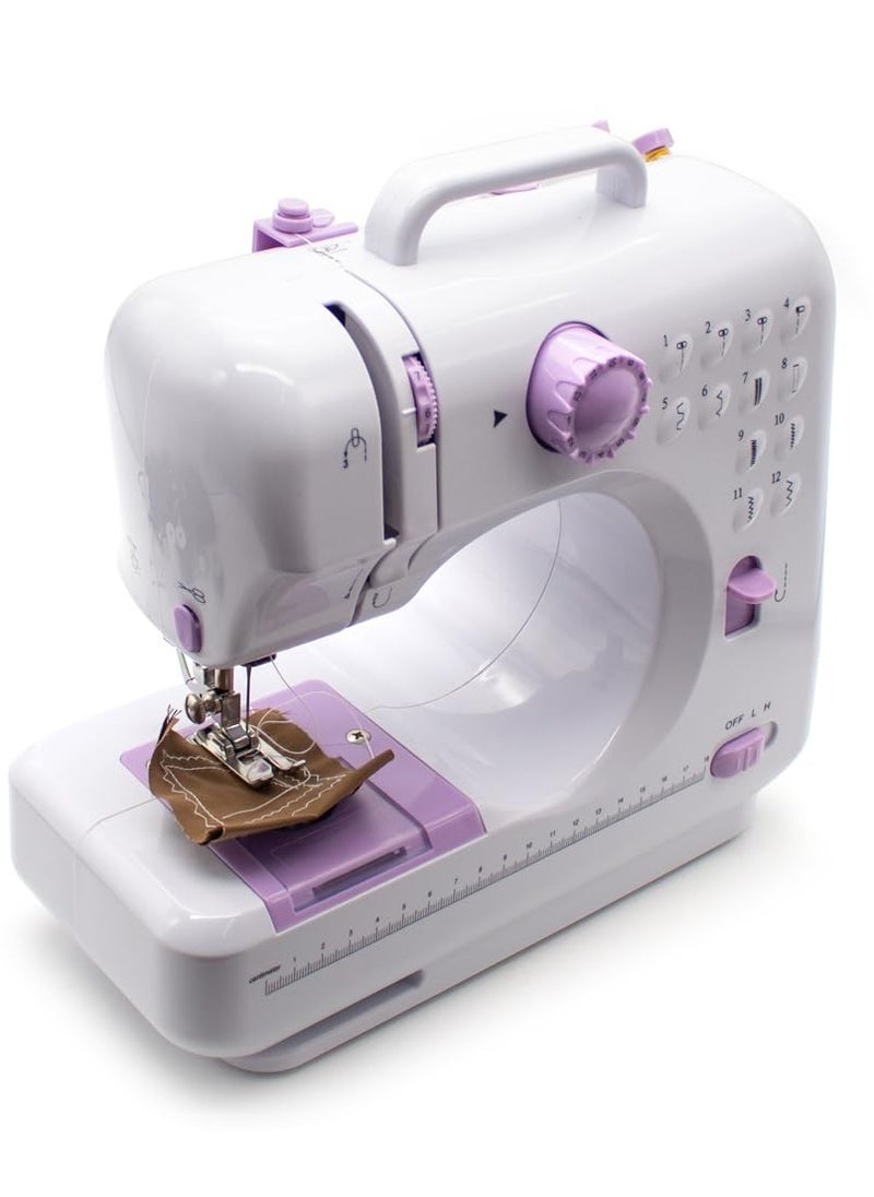 NBB GLOBAL TRADERS - Household Sewing Machine – 505 Upgrade Small Electric Mini Lockstitch Sewing Machine with Multifunction Features - Image 1