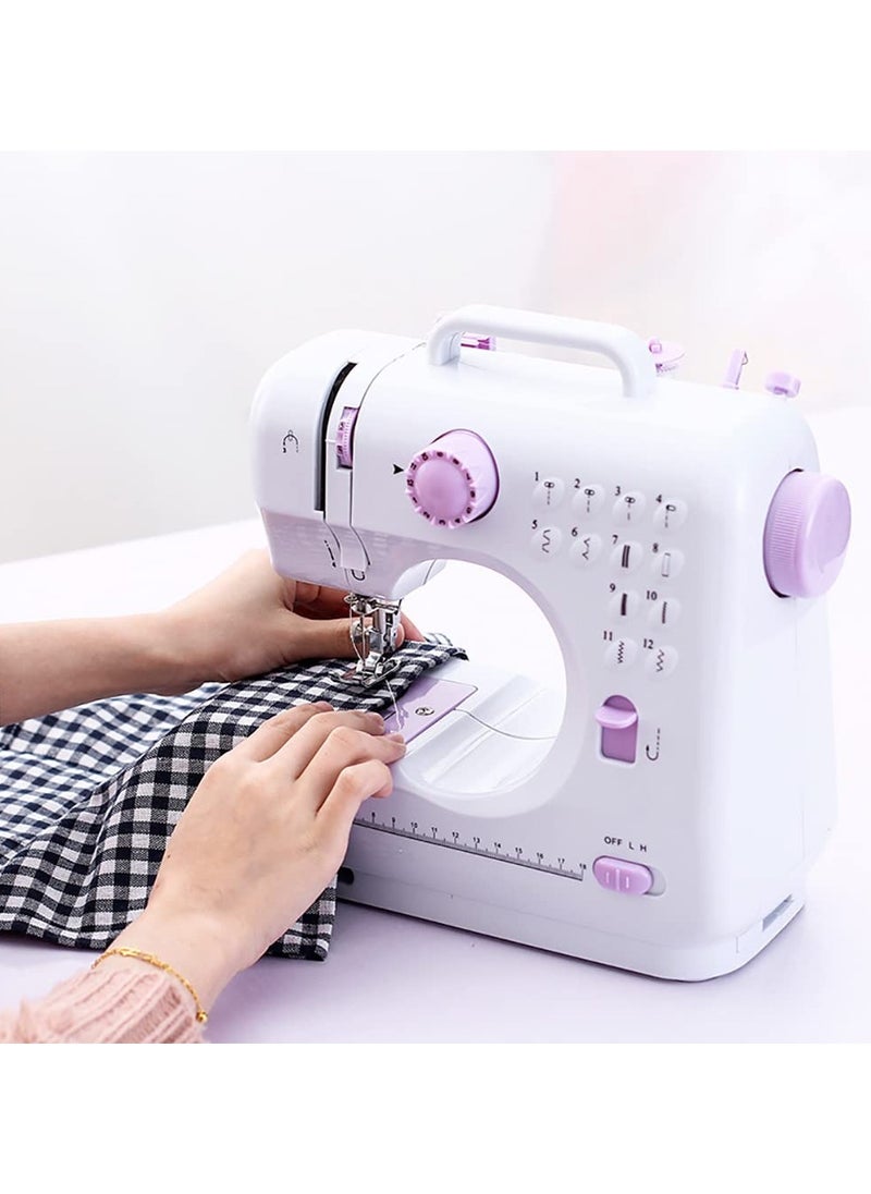 NBB GLOBAL TRADERS - Household Sewing Machine – 505 Upgrade Small Electric Mini Lockstitch Sewing Machine with Multifunction Features - Image 1