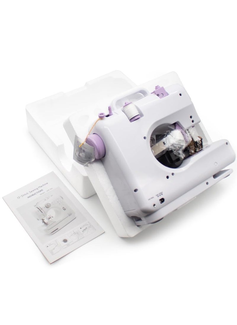 NBB GLOBAL TRADERS - Household Sewing Machine – 505 Upgrade Small Electric Mini Lockstitch Sewing Machine with Multifunction Features - Image 1
