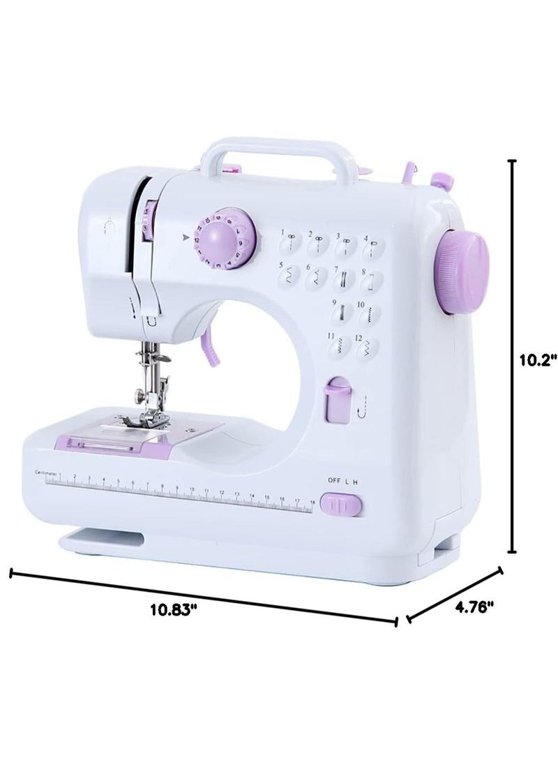 NBB GLOBAL TRADERS - Household Sewing Machine – 505 Upgrade Small Electric Mini Lockstitch Sewing Machine with Multifunction Features - Image 1