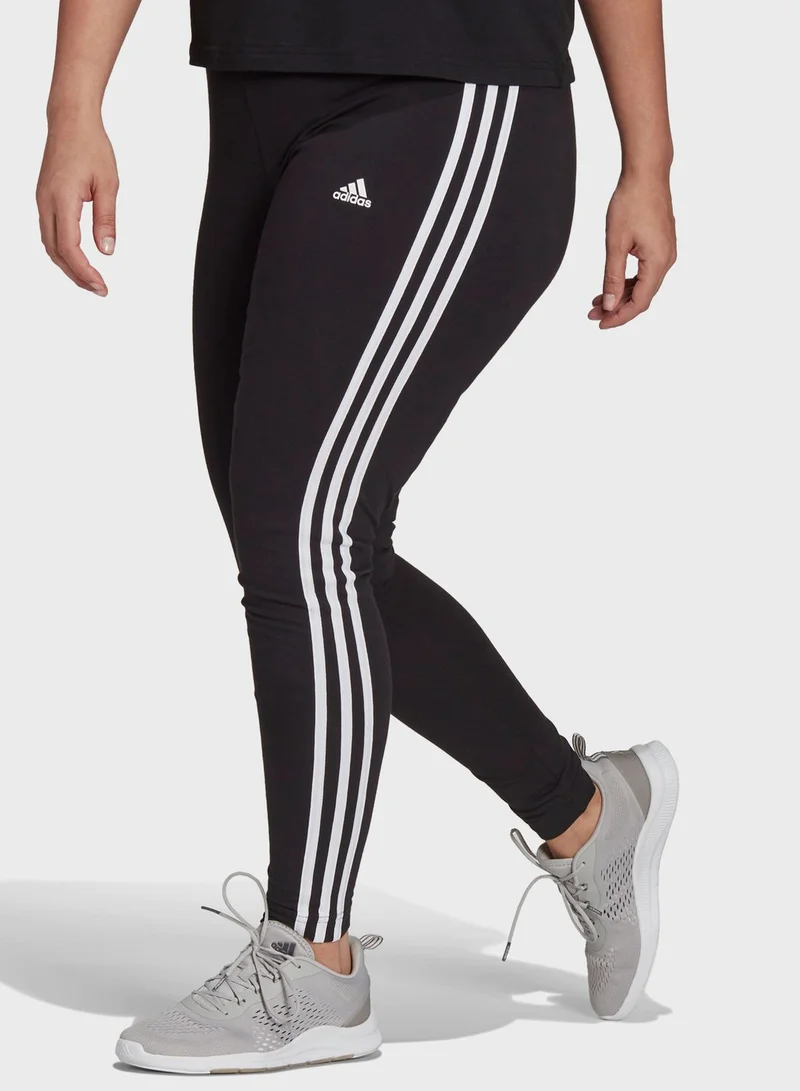 adidas بنطال ليقنز بخطوط الماركة