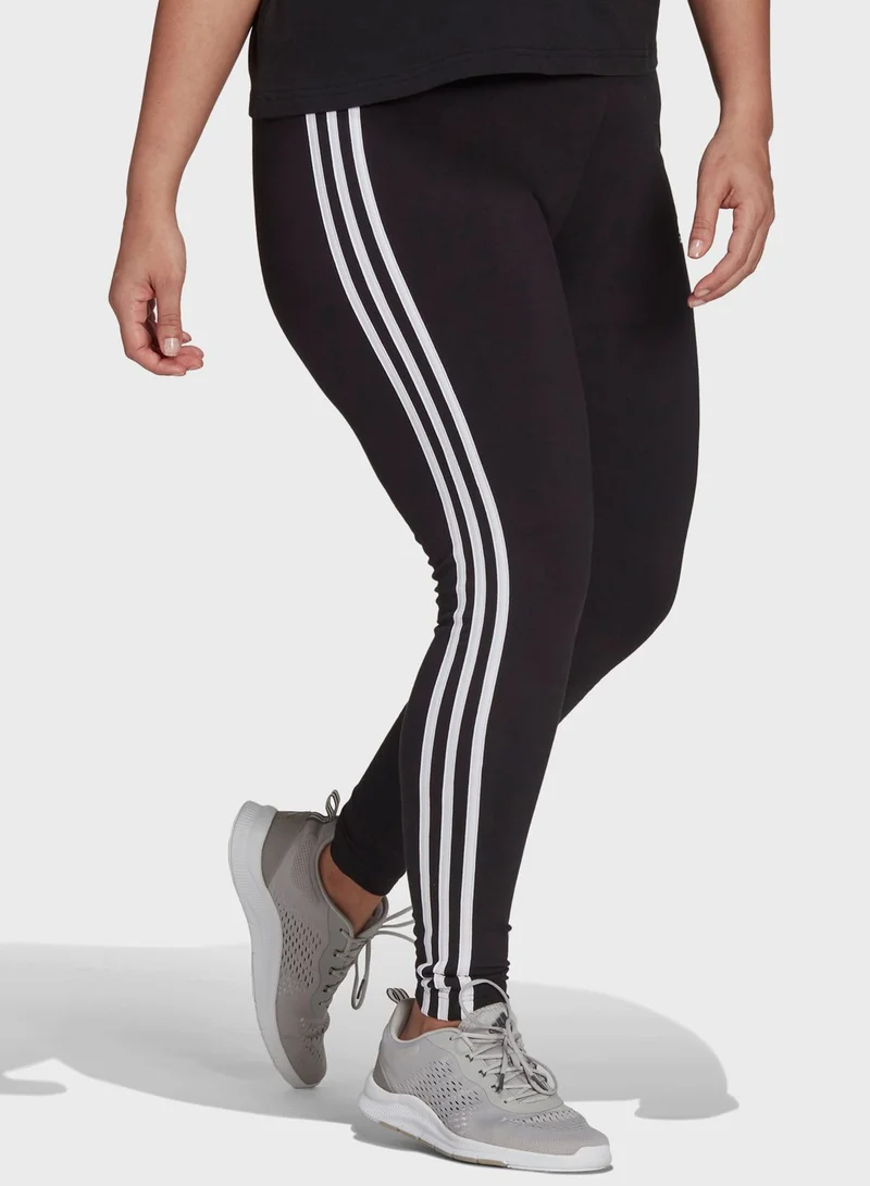 adidas بنطال ليقنز بخطوط الماركة