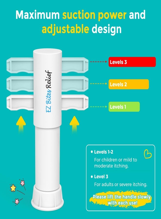 Trobing Bug Bite Suction Tool - Venom Extractor & Bee Bite Sucker Tool for Sting, Wasp & Spider Bites - Natural Itch Relief Chemical Free, Outdoor Tool for Camping Hiking, Kids & Adults (White-1 Pack - Image 5