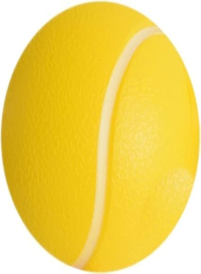 WinldMonmo Hand Exercise Stress Relief Ball, Yellow Tennis Ball, Soft Squeeze Ball for Resistance Training, Anxiety Relief for Teens & Adults - Image 1