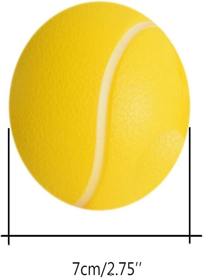 WinldMonmo Hand Exercise Stress Relief Ball, Yellow Tennis Ball, Soft Squeeze Ball for Resistance Training, Anxiety Relief for Teens & Adults - Image 5