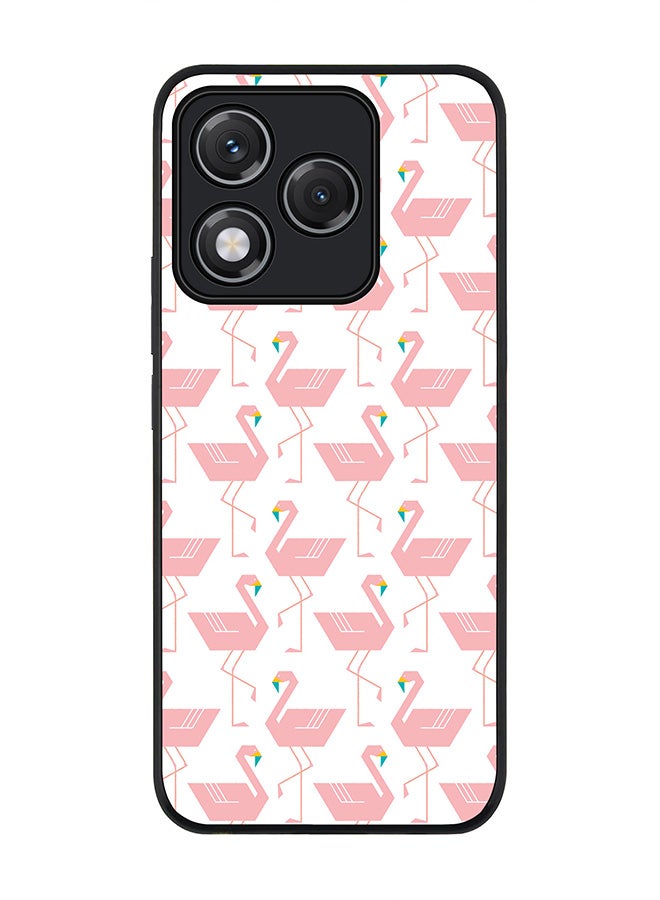 Stylizedd For Honor 400 Lite Case,Slim fit Camera Protection, Shockproof Thin Phone cover  - Feminine Flamingos