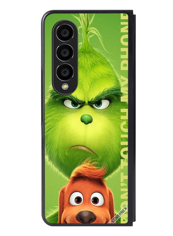 Covernex Protective Case Cover For Samsung Galaxy Z Fold 4 Don't Touch My Phone Angry - Image 1