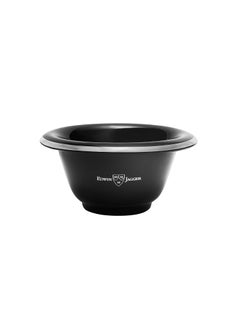Edwin Jagger Edwin Jagger RN116 Porcelain Shaving Bowl for Men for Shaving Soap or Shaving Cream Black 
