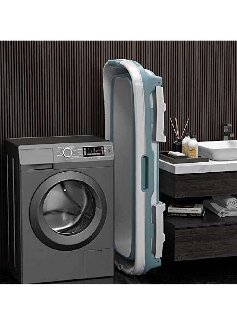 DubaiGallery حوض استحمام قابل للطي للبالغين/الأطفال حوض استحمام بلاستيكي قابل للطي للتدليك - Image 4