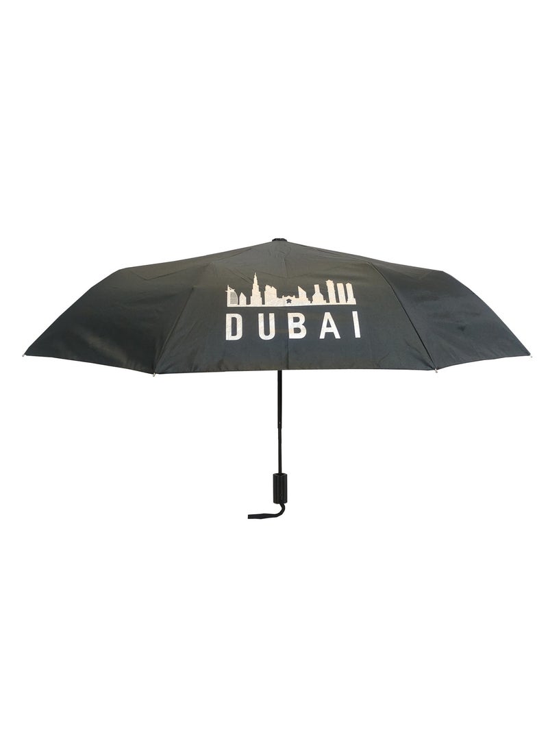 Hello Black I Love Dubai Logo Umbrella - Image 2