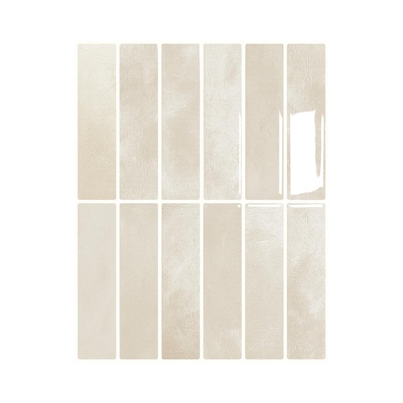 DAGOU Peel and Stick Backsplash 3D Wall TilesSelfAdhesiveOil ProofWaterproof Removable Wall Panels for Kitchen BathroomModern Design Easy Install 107ft12x9 inch14 Pack Beige - Image 2