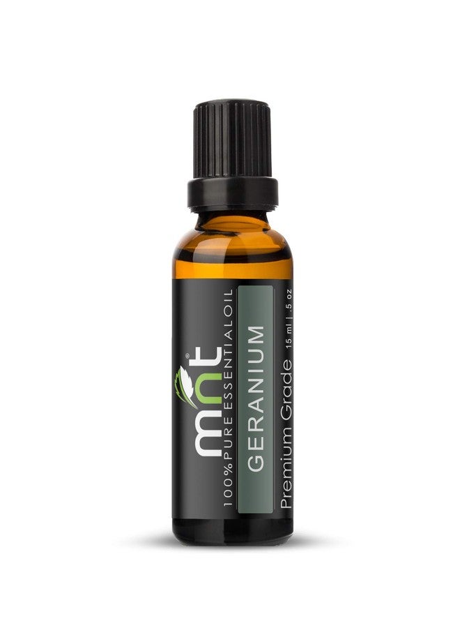 MNT Geranium Essential Oil - 100% Pure, Natural & Undiluted Oil for Face, Hair and Skin (15ML) - Image 4