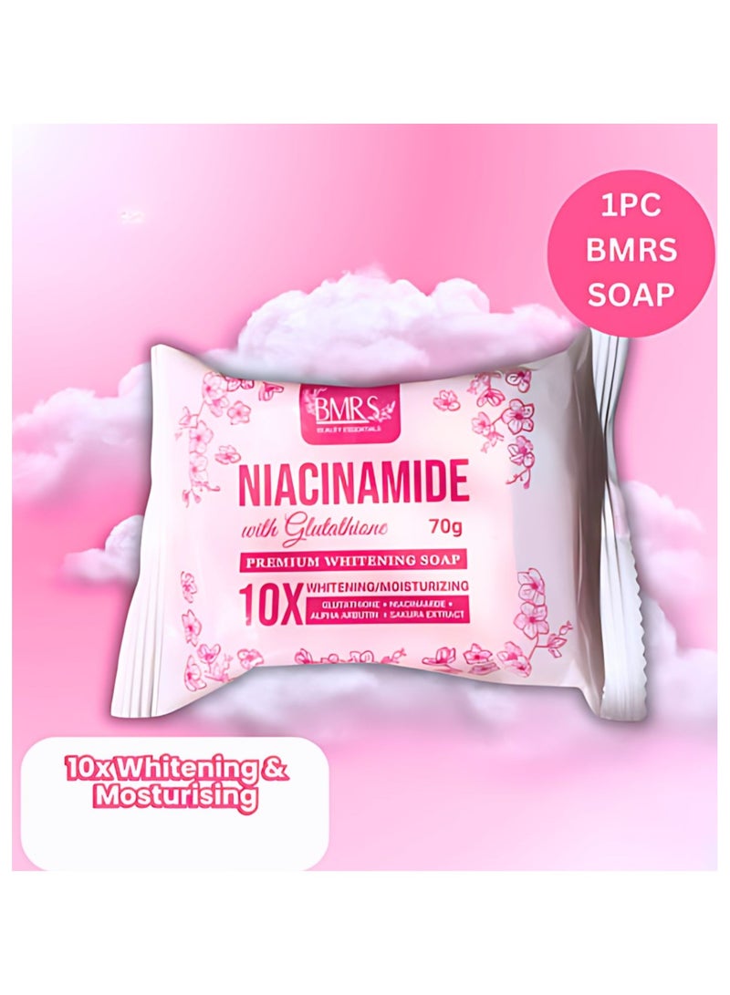 BMRS Niacinamide with Glutathione Soap 70g - Image 2