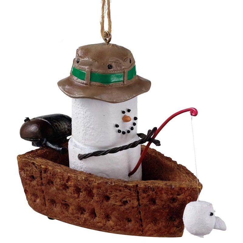 Midwest-CBK S'mores in Fishing Boat Ornament