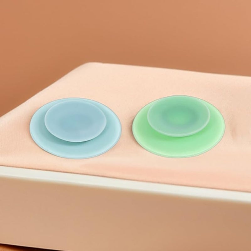 6Pcs Double Sided Silicone Suction Pads Non Slip Utensil Rest for Bowls and Plates - Image 5
