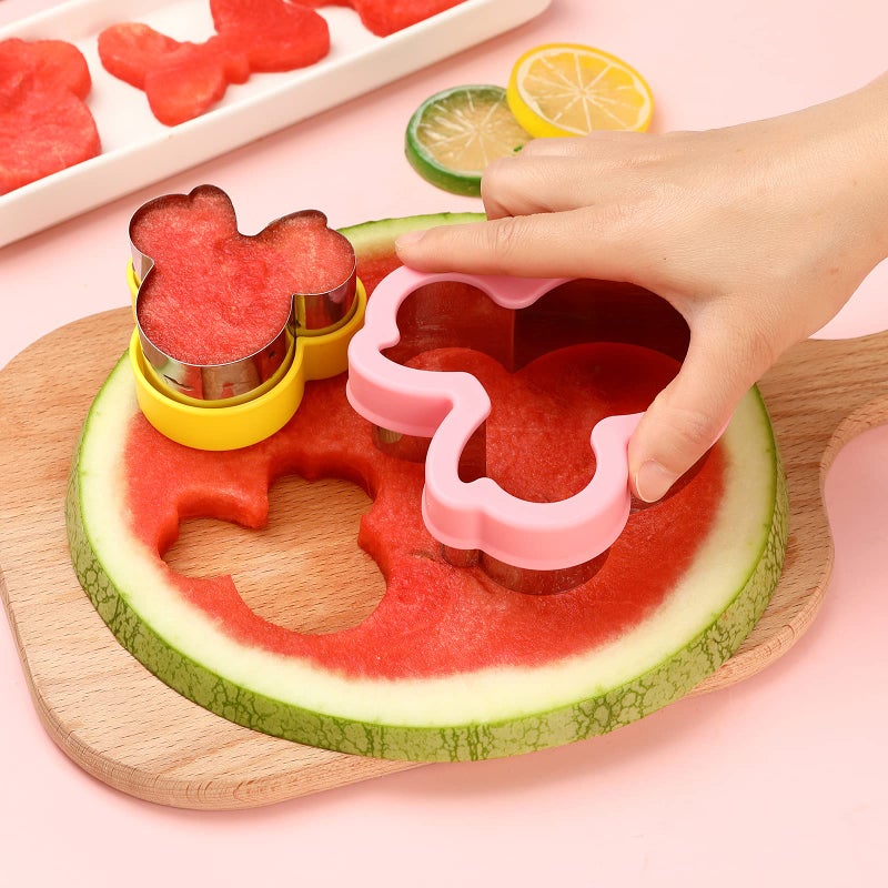 magigift Cookie Cutter set  Head  Glove  Shoe  Bows Shapes Sandwich Cutters Cookie Cutters -Food Grade Cookie Cutter Mold for Kids (7Pack)  - Image 5