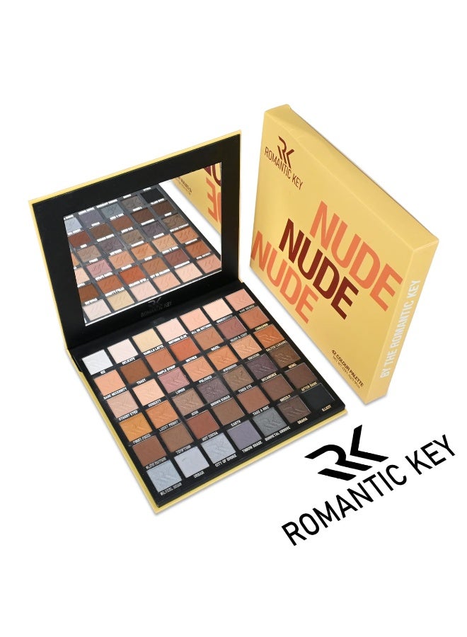 Romantic Key Nude 42 Colour Eyeshadow Palette - Image 2