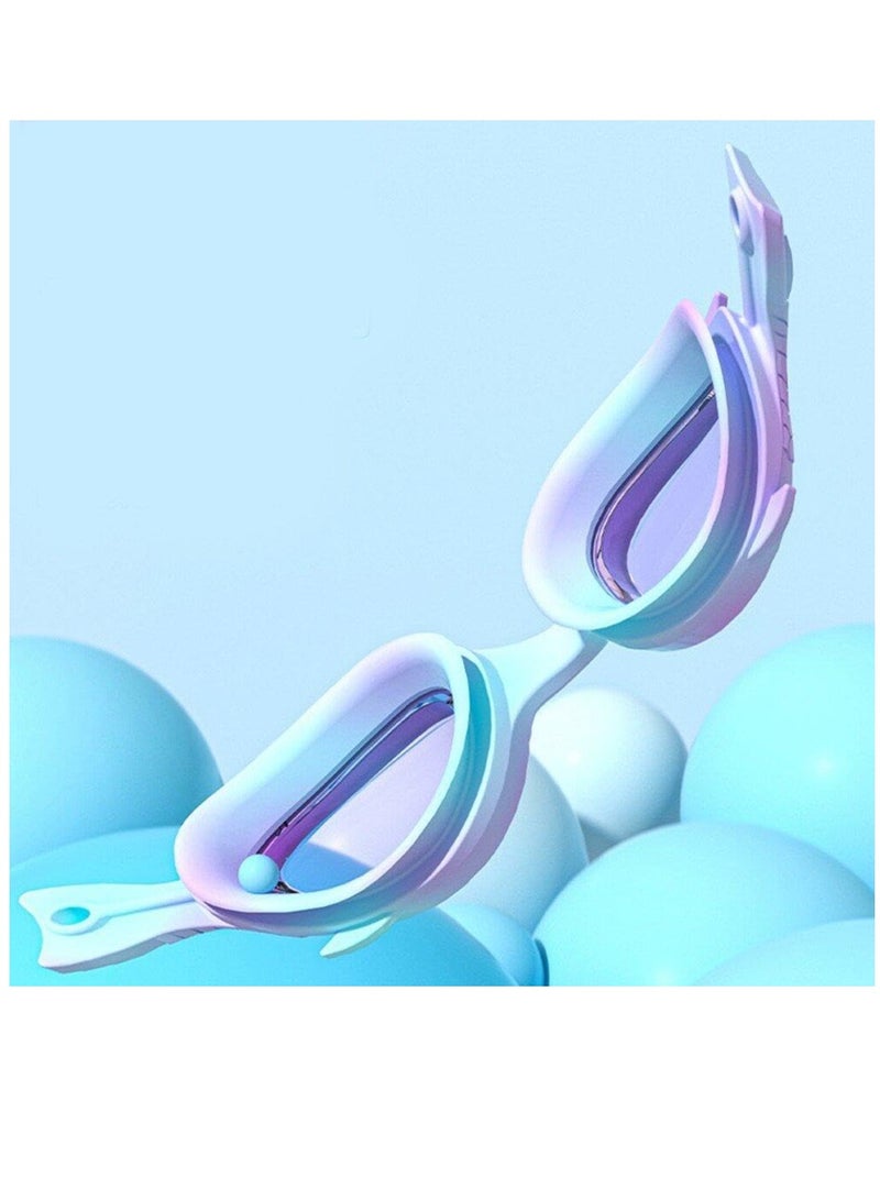 Generic Kids Swim Cap Swimming Goggles, Toddler Swimming Cap, Waterproof Kids Cloth Bathing Cap Goggles for Children, Boys, Girls Age 3-12, Lovely Cute Cartoon  - Image 5