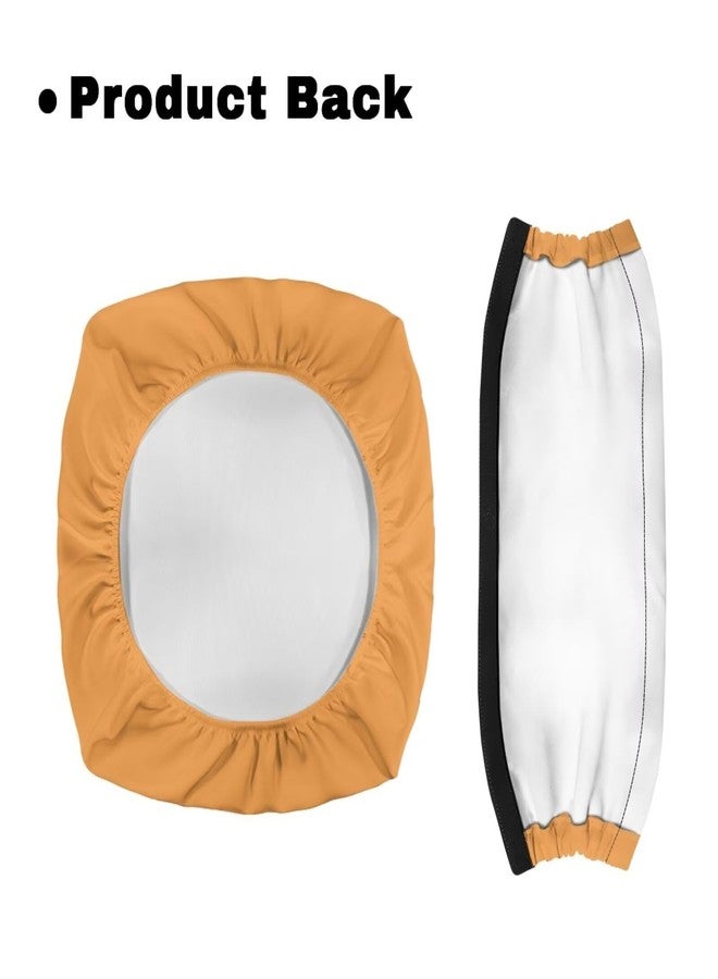 Hechitok Turkey Pumpkin Rollator Walker Seat & Backrest Covers - Washable, Universal Fit for Seniors, Soft & Comfortable Covers with Stretchable Design, Walker Accessories - Image 3