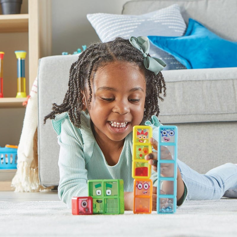 hand2mind hand2mind Numberblocks One to Five Sensory Bottles Numbers for Toddlers Counting Toys Calming Sensory Toys Calm Down Corner Supplies Social Emotional Learning Easter Basket Stuffers for Kids - Image 3