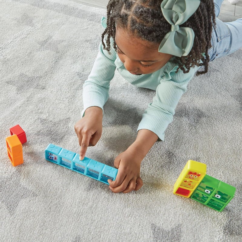 hand2mind hand2mind Numberblocks One to Five Sensory Bottles Numbers for Toddlers Counting Toys Calming Sensory Toys Calm Down Corner Supplies Social Emotional Learning Easter Basket Stuffers for Kids - Image 4