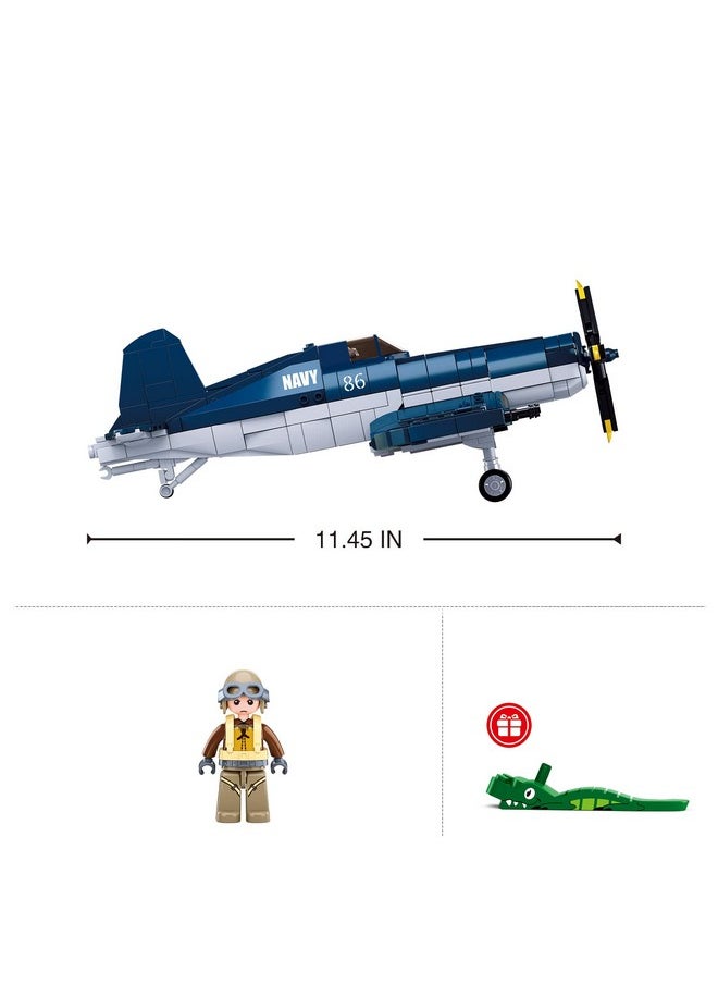Sluban Sluban WWII-F4U Fighter 550pcs  - Image 2