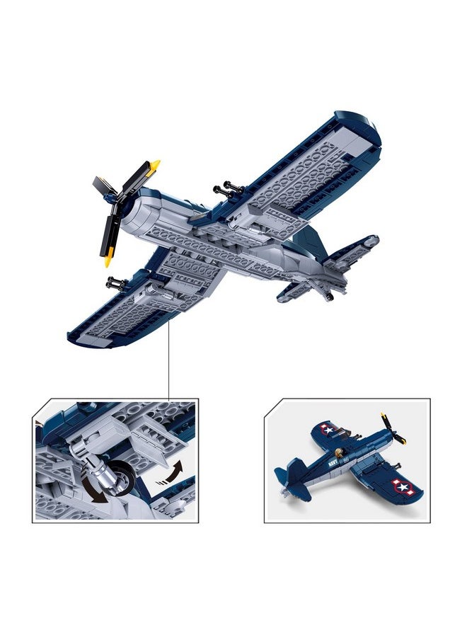 Sluban Sluban WWII-F4U Fighter 550pcs  - Image 4