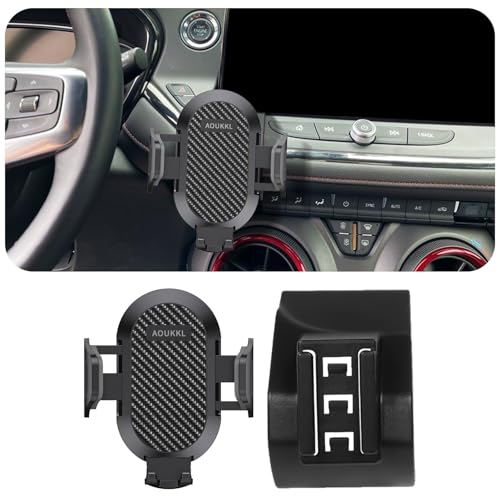 AOUKKL Car Phone Holder Fits for Chevrolet Blazer 20192025 Only Fits for 10inch ScreensThick Cases FriendlyCell Phone Mount for 477 in Phones360 Degree RotationEasy to Install - Image 1