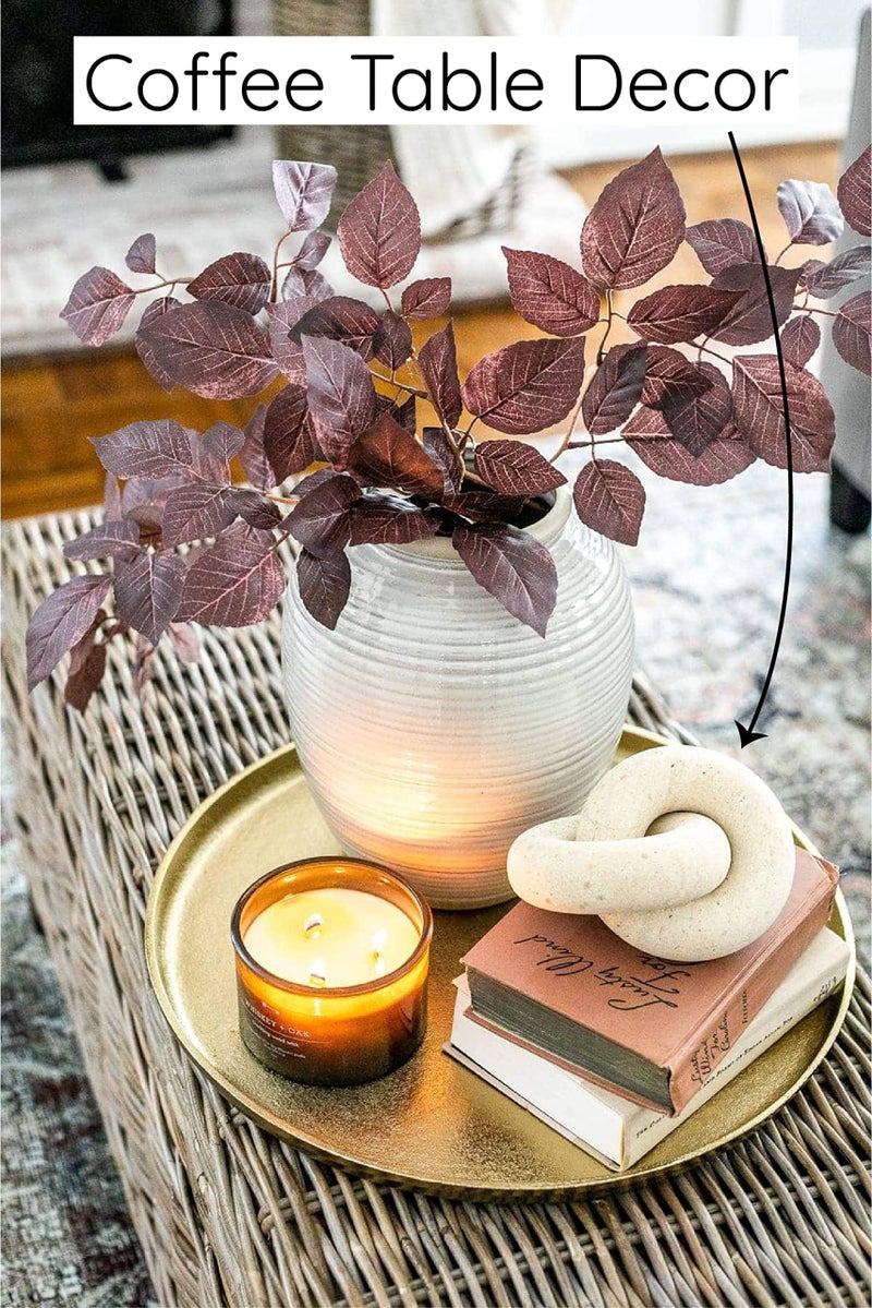 Rool Coffee Table Decor Items Coffee Table Books Decor Hardcover Book Shelf Decorative Objects Living Room Wood Knot Décor Black Décorations - Image 3